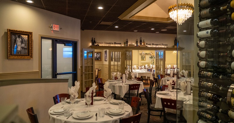 Interior, dining area
