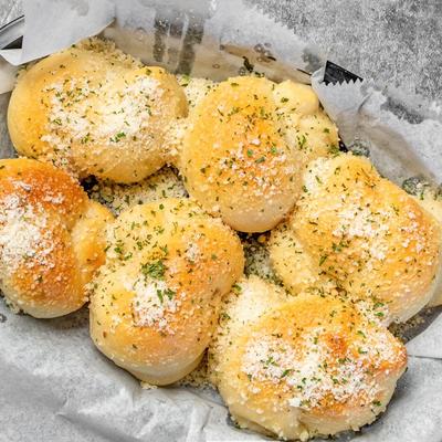 Biba's garlic knots.