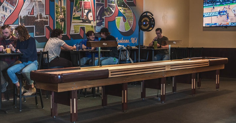 Shuffleboard table