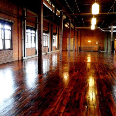 Interior, spacious ballroom