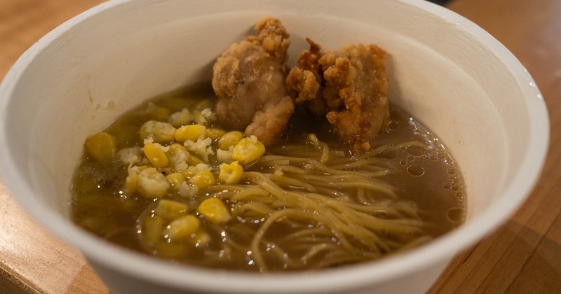 Fried chicken ramen