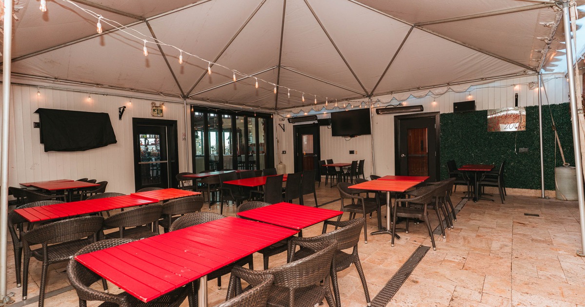 Interior dining area