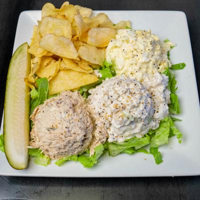 Brown Bag Trio, served.