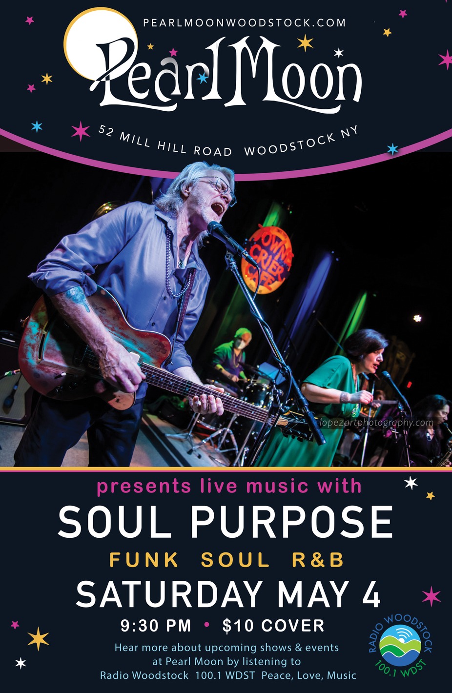 SOUL PURPOSE at PEARL MOON WOODSTOCK event photo