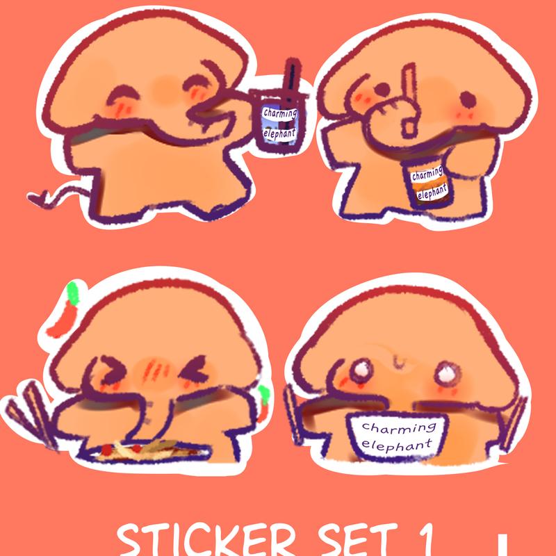 Cute Melon Sticker Sheet, Honeydew Stickers, Green Stickers 