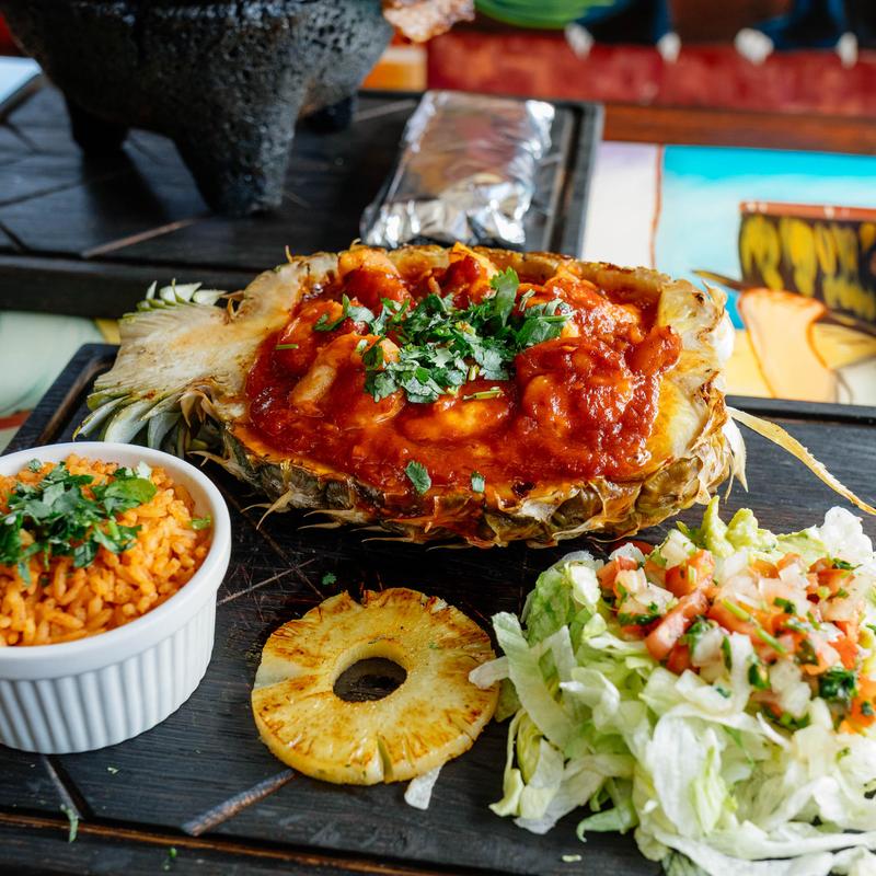 menu item 14 of 18, Piña A La Diabla