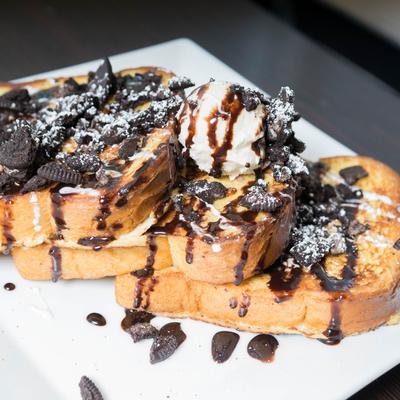 Oreo French toast.