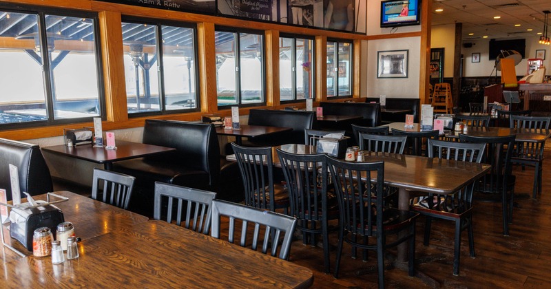 Tables ready for guests