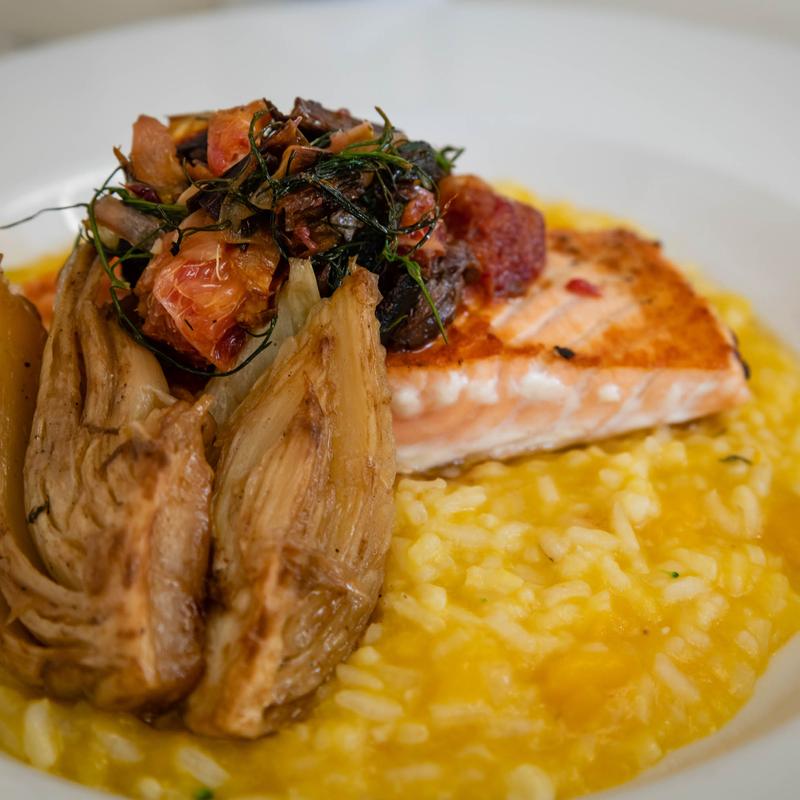 Seared Atlantic Salmon* photo