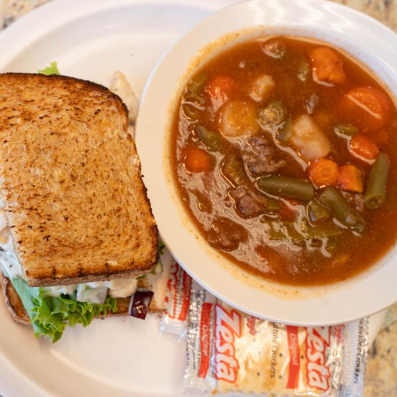 Chicken or Tuna Salad Sandwich photo