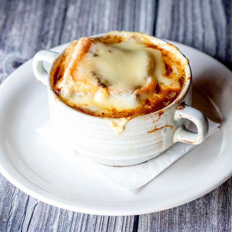 Homemade French Onion Soup photo