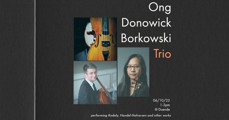Mimosas & Minuets: Ong, Donowick and Borkowski Trio event photo