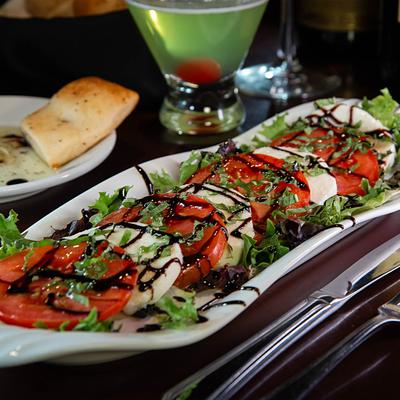 Caprese salad.