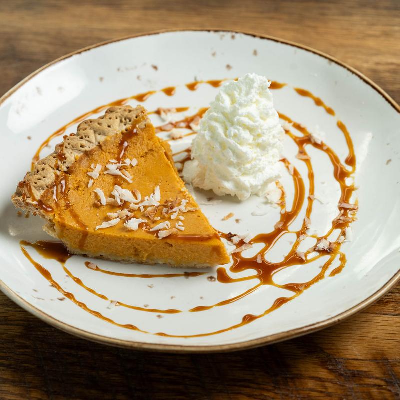 menu item 32 of 38, Coconut Pumpkin Pie