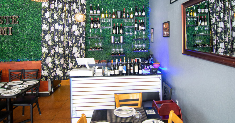 Interior, counter bar