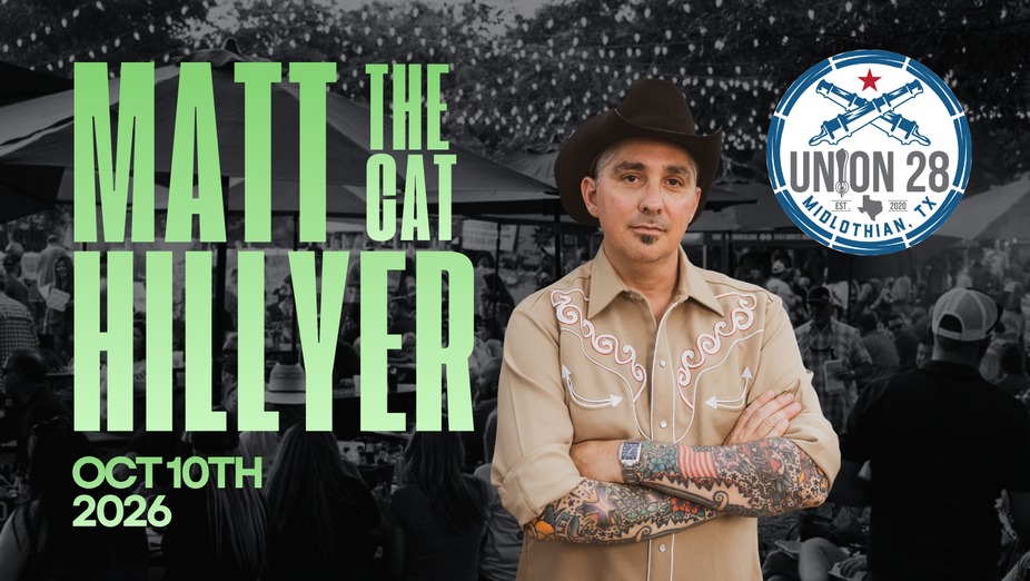 Matt the CAT Hillyer event photo