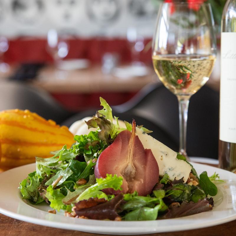 Poached Pear Salad (GF) photo