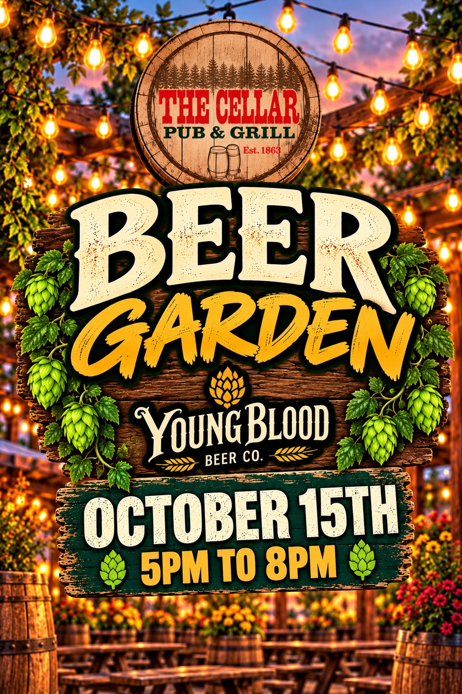 Beer Garden-Young Blood Beer Company event photo