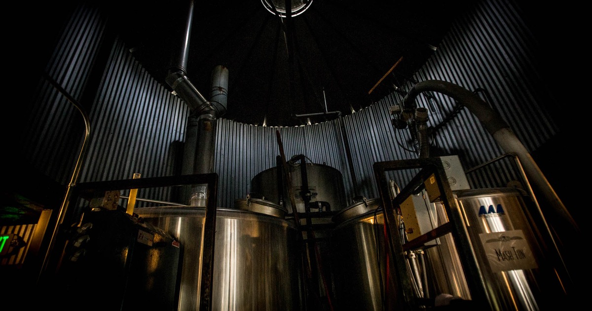 Brewery tanks