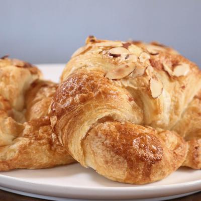 Almond croissants.