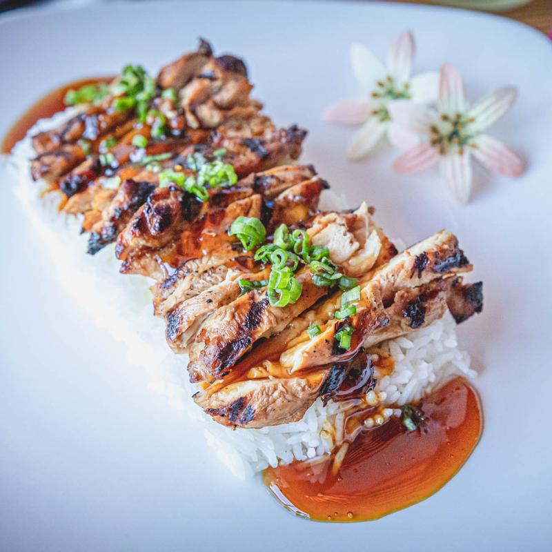 Chicken small plate photo