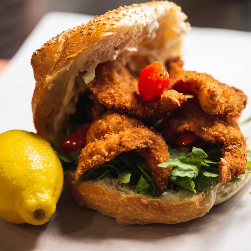 Fired Shrimp Po Boy Roll photo