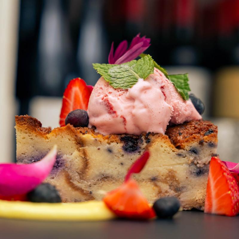 Croissant Bread Pudding photo