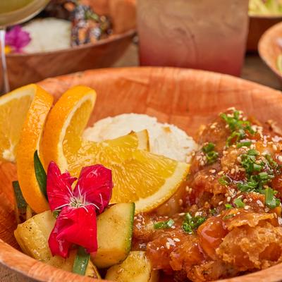 Orange Chicken Bento.