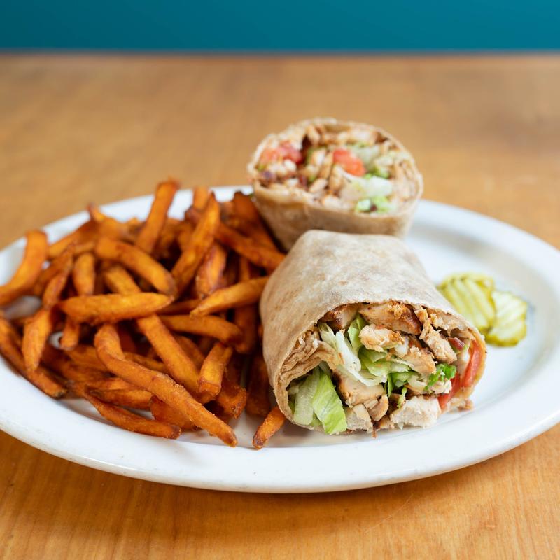 menu item 7 of 7, Bacon Chicken Ranch Wrap