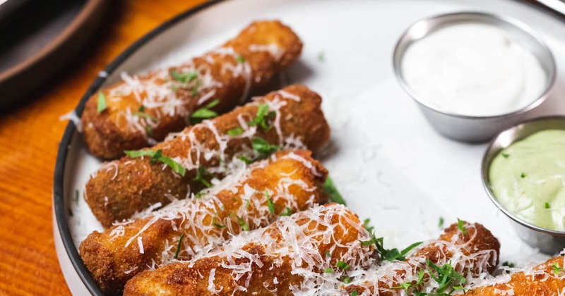 Wagyu House Blend Burger with fries