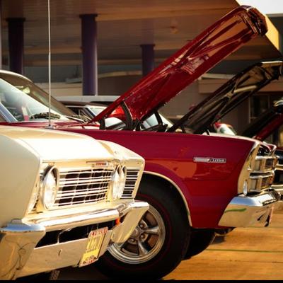 Classic cars at Car Show.