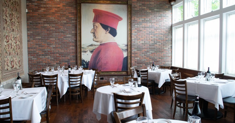 Interior, dining area