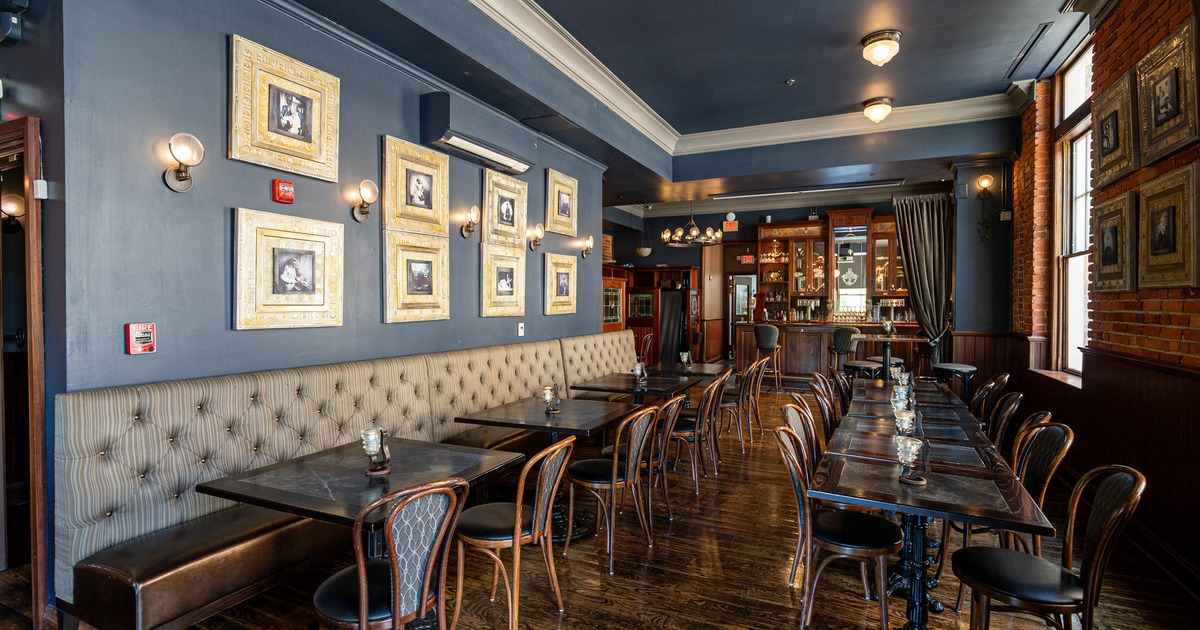 Interior, main dining area