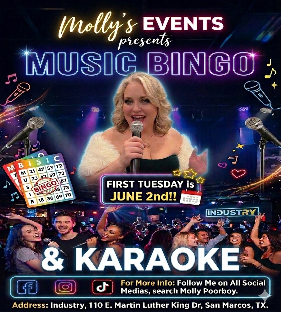 Molly’s music bingo and karaoke event photo