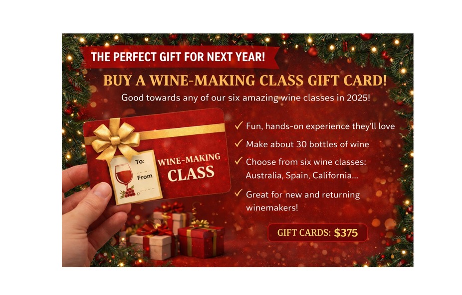 WINE MAKING GIFT CARD event photo