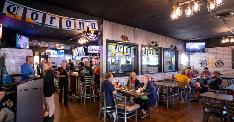 Interior, dining area