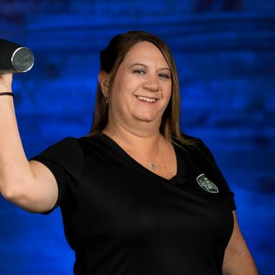 Bar staff mixing drinks using a shaker, headshot portrait