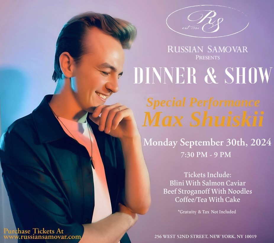 Dinner & Show Presents Max Shuiskii event photo