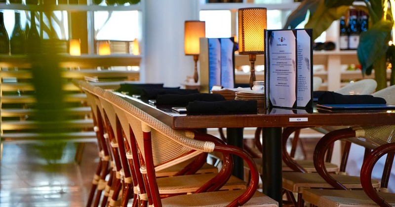 Interior seating space