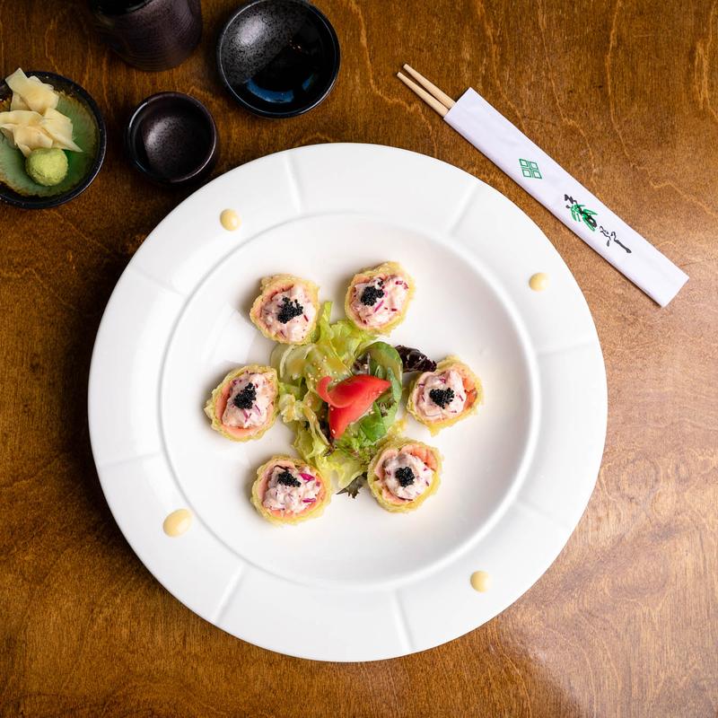 Crispy Salmon Plate photo