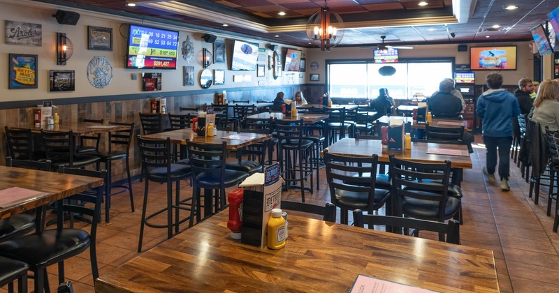 Interior dining area