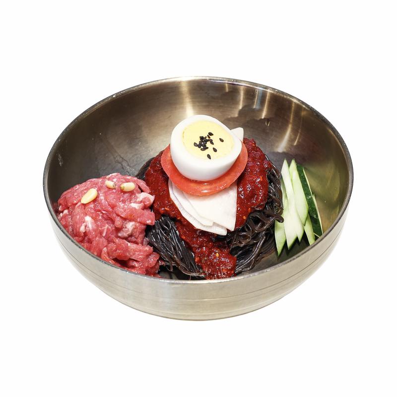 menu item 51 of 72, Beef Tartare Spicy Cold Noodle