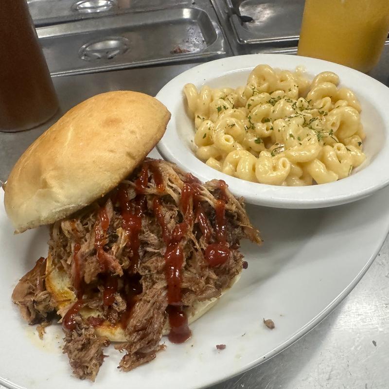 menu item 45 of 75, Pulled Pork Sandwich