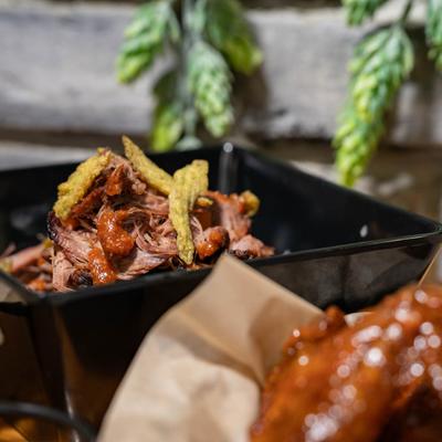 Brisket mac and cheese.