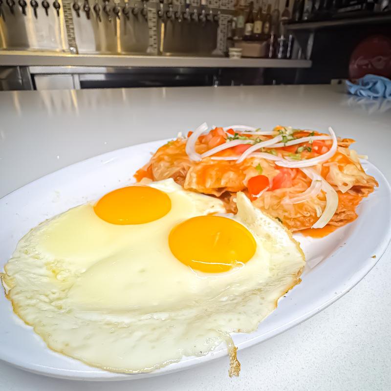 menu item 17 of 24, Chilaquiles