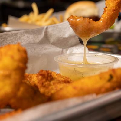 Dipping chicken tenders