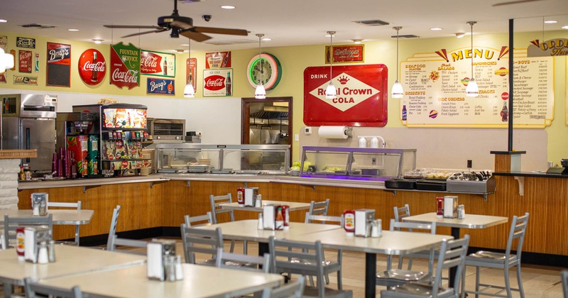 Restaurant dining area