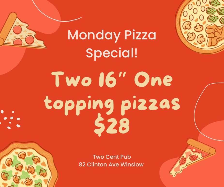 Monday Pizza Special event photo