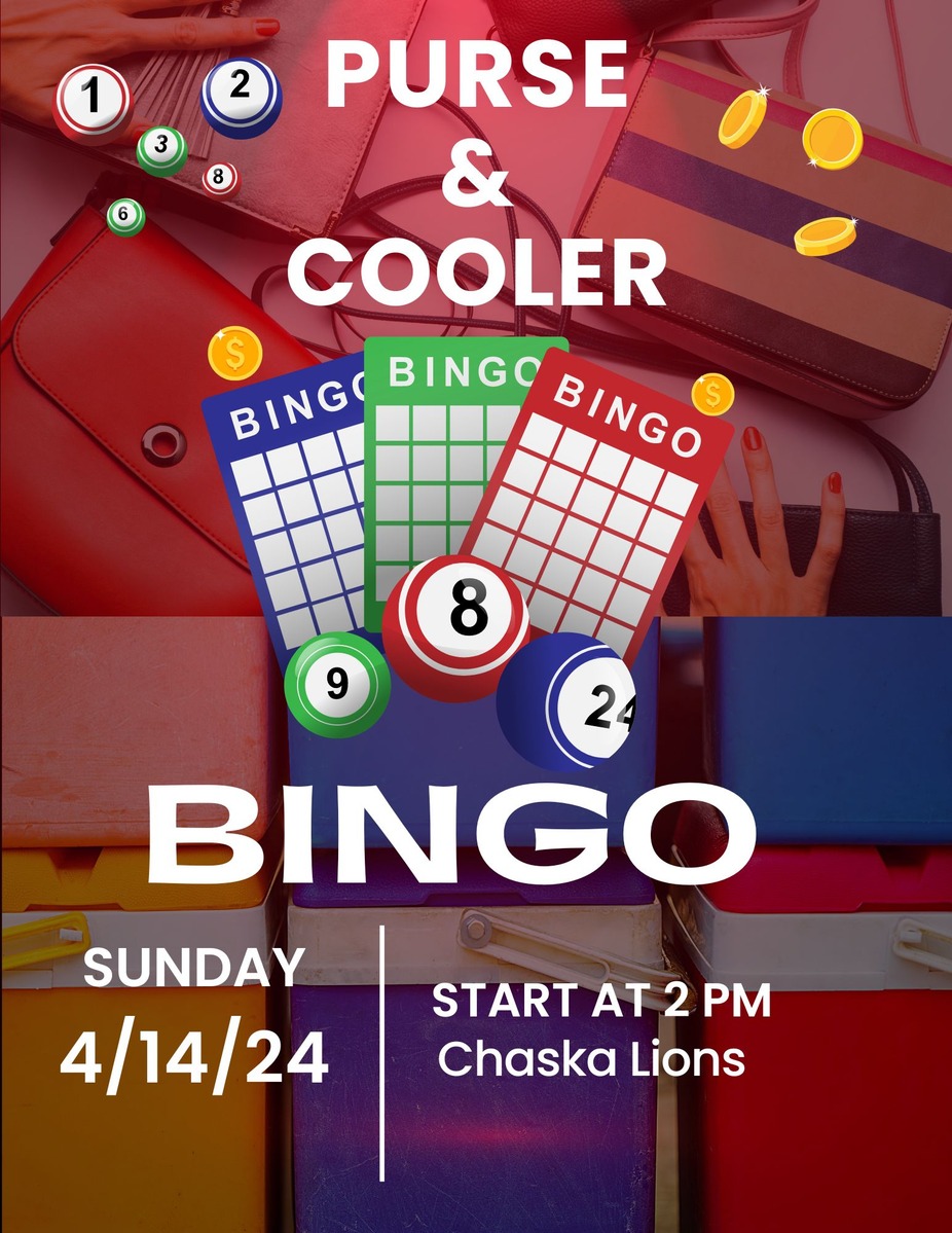 Purse & Cooler Bingo 4/14/24 2pm event photo 1