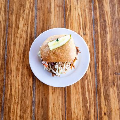 Pulled Pork Sandwich.